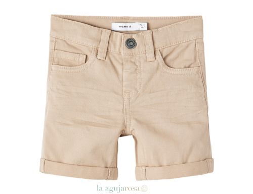 PANTALÓN CORTO BEIGE DE BESTSELLER