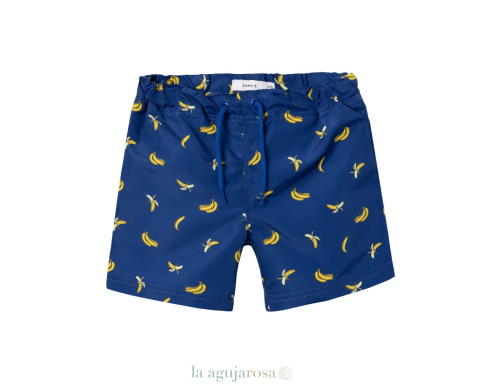 BANADOR DE NIÑO PLÁTANOS DE POLIÉSTER RECICLADO DE BESTSELLER