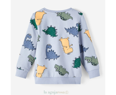 SUDADERA DE NIÑO EN ALGODÓN ORGÁNICO DINOSURIOS DE... 2