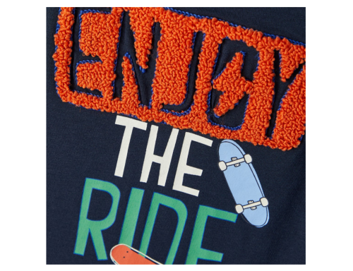 CAMISETA DE MANGA CORTA ALGODÓN ORGÁNICO AZUL DE BESTSELLER