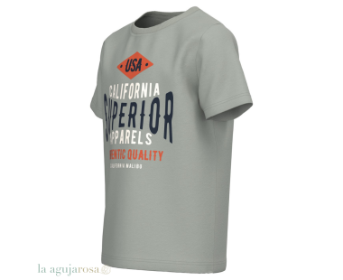 CAMISETA NIÑO MANGA CORTA DE ALGODÓN CALIFORNIA DE... 2