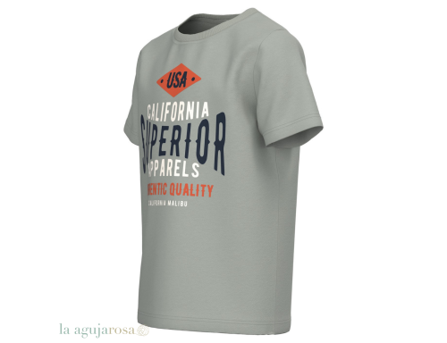 CAMISETA NIÑO MANGA CORTA DE ALGODÓN CALIFORNIA DE BESTSELLER