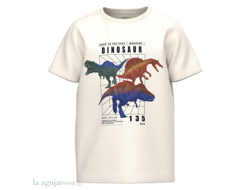 CAMISETA NIÑO MANGA CORTA DE ALGODÓN DINOSAURIO DE BESTSELLER