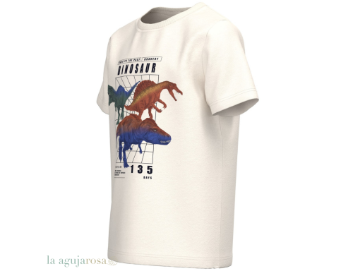 CAMISETA NIÑO MANGA CORTA DE ALGODÓN DINOSAURIO DE BESTSELLER