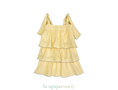 VESTIDO MILO AMARILLO FAMILIA MILO DE EVE CHILDREN