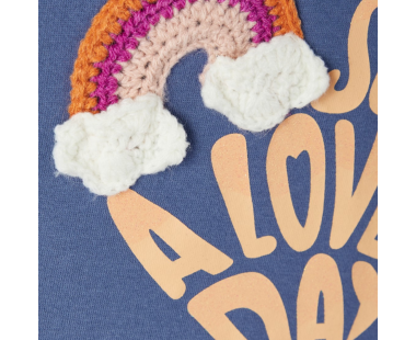 CAMISETA NIÑA DE ALGODÓN CORAZÓN ARCOIRIS DE BESTSELLER 2