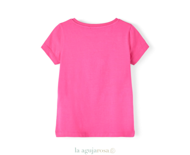 CAMISETA NIÑA DE MANGA CORTA EN ALGODÓN ORGÁNICO PERRO... 2
