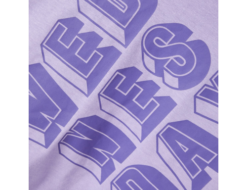 CAMISETA NIÑA CORTA DE ALGODÓN ORGÁNICO MORADO DE BESTSELLER