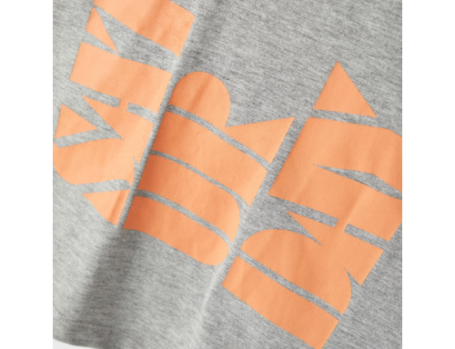 CAMISETA NIÑA CORTA DE ALGODÓN ORGÁNICO GRIS DE BESTSELLER