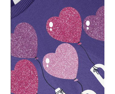 SUDADERA ALGODÓN EN CORAZONES DE BESTSELLER 2