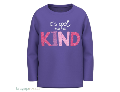 CAMISETA DE NIÑA DE ALGODÓN KIND DE BESTSELLER