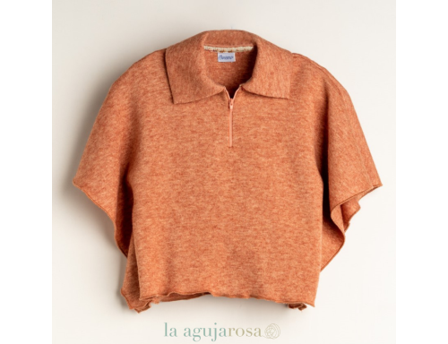 CHALECO DE NIÑA COLOR NARANJA DE ANKAR