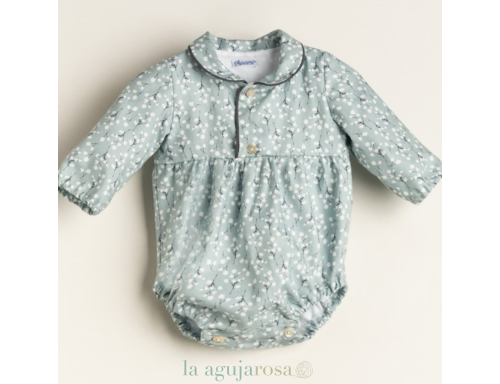 PELE ESTAMPADO TONOS VERDE AGUA DE ANKAR