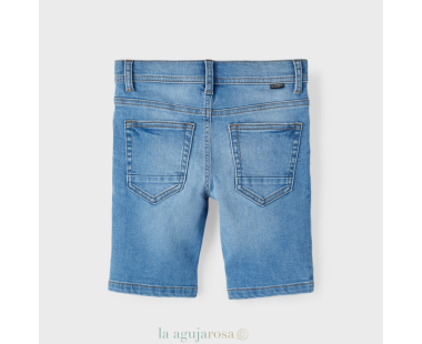 PANTALÓN CORTO DE NIÑO VAQUERO ELÁSTICO DE BESTSELLER 2