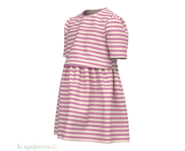 VESTIDO SMOKY GRAPE EN ALGODÓN ORGÁNICO DE BESTSELLER 2