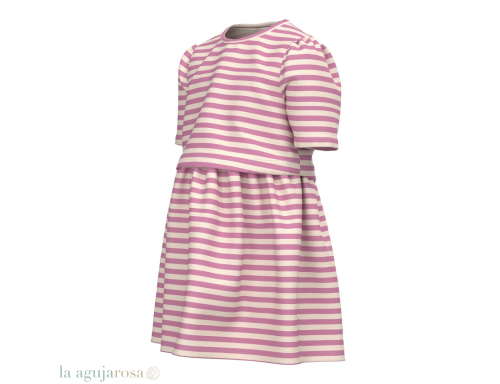 VESTIDO SMOKY GRAPE EN ALGODÓN ORGÁNICO DE BESTSELLER