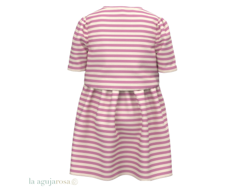 VESTIDO SMOKY GRAPE EN ALGODÓN ORGÁNICO DE BESTSELLER