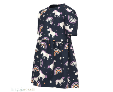 VESTIDO DARK SAPPHIRE EN ALGODÓN ORGÁNICO DE BESTSELLER 2