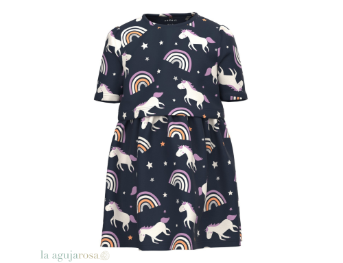 VESTIDO DARK SAPPHIRE EN ALGODÓN ORGÁNICO DE BESTSELLER