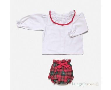 CONJUNTO CAMISA NIÑA BRAGA CUADROS DE LA COLECCIÓN SUEÑOS... 2