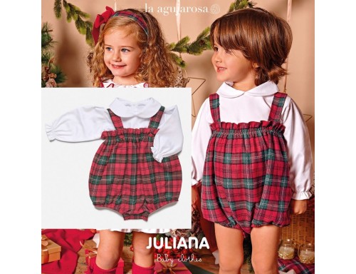 PELELE TIRANTES CAMISA DE LA COLECCIÓN SUEÑOS DE NAVIDAD DE JULIANA