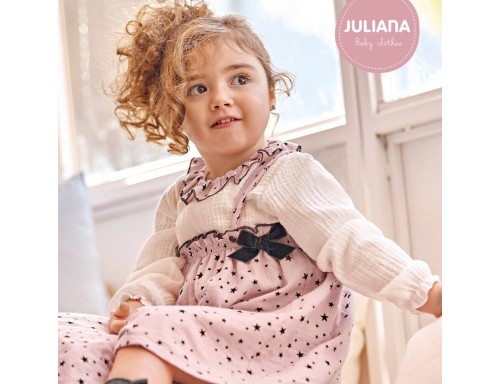 PICHI ESTRELLAS CON CAMISA DE LA COLECCIÓN BUSCANDO TU ESTRELLA DE JULIANA