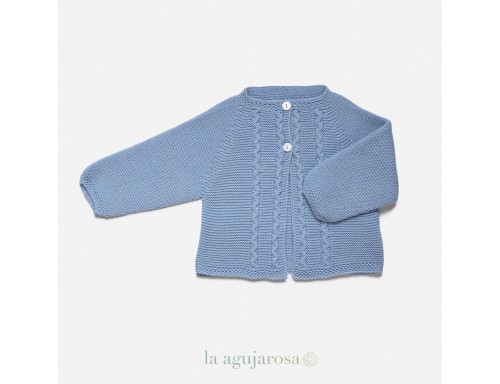 CHAQUETA NIÑO 4 TRENZAS DE LOA COLECCIÒN VIAJE AL CAMPO DE JULIANA