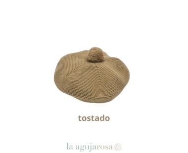 BOINA DE PUNTO DE LA COLECCIÓN DULCE OTOÑO DE JULIANA 2
