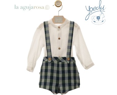 CONJUNTO DE BEBÉ CON TIRANTES DE LA FAMILIA PETER PAN DE... 2