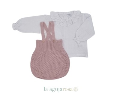 PETO PUNTO RECOGIDAS CON CAMISA DE JULIANA 2