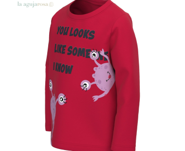 CAMISETA DE NIÑO ROJA DE ALGODÓN DE BESTSELLER 2
