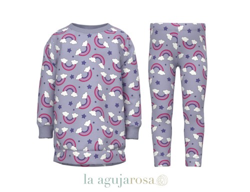 CONJUNTO ARCOIRIS NIÑA ALGODÓN DE BESTSELLER