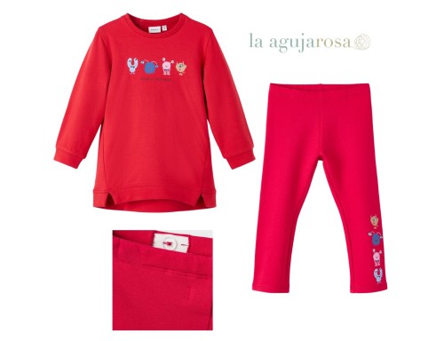 CONJUNTO LISA SWEAT TUNIC NIÑA DE BESTSELLER