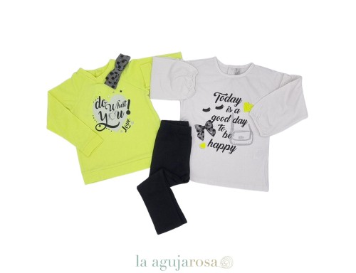 CONJUNTO DE 3 PIEZAS DE NIÑA DE TRYBEYOND