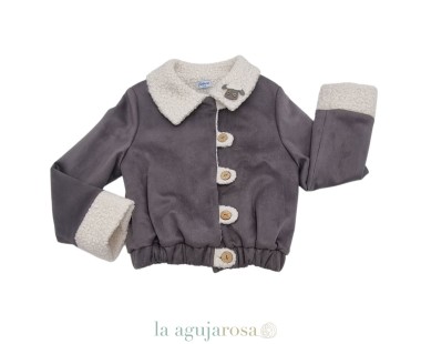 CAZADORA CON CUELLO DE PELO DE BABINÉ 2
