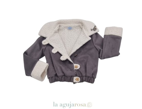 CAZADORA CON CUELLO DE PELO DE BABINÉ