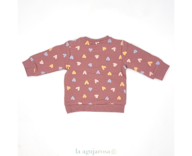 CONJUNTO CORAZONES BEBÉ DE ALGODÓN ORGÁNICO 2