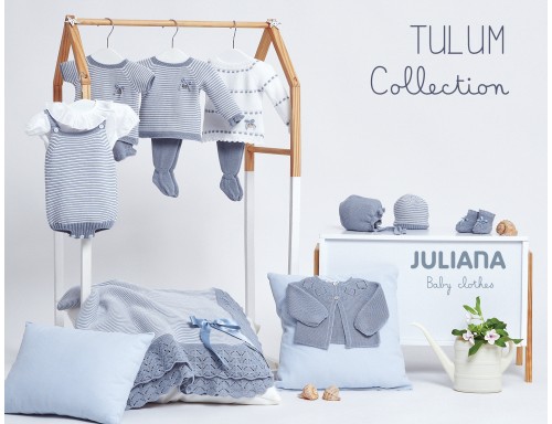 CHAL TODO RAYADO VERANO DE LA COLECCIÓN TULUM DE JULIANA