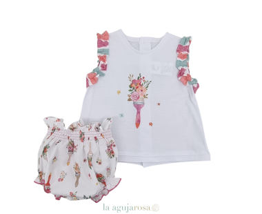 CONJUNTO BEBÉ RANITA DE LA FAMILIA CARACOLA DE YOEDU 2