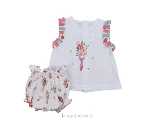 CONJUNTO BEBÉ RANITA DE LA FAMILIA CARACOLA DE YOEDU