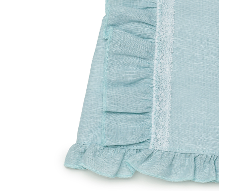 CONJUNTO RANITA TELA LINO PUNTILLAS DE LA COLECCIÓN ALTEA DE JULIANA