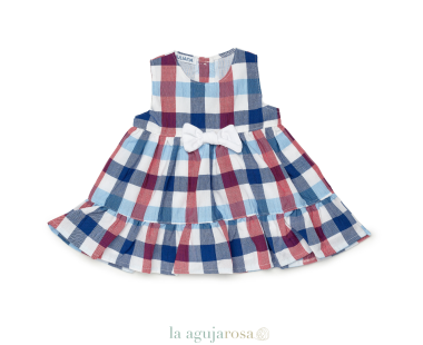 VESTIDO 2 VOLANTES CUADROS DE LA COLECCIÓN ADVOCAT DE... 2