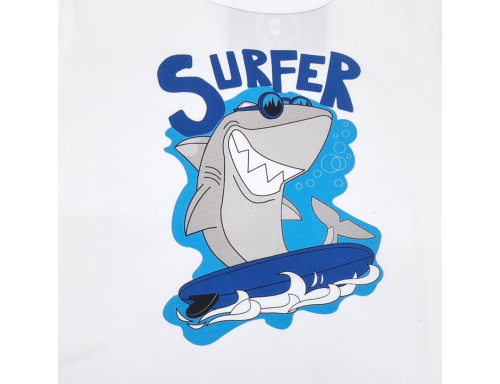CONJUNTO NIÑO TIBURÓN SURFERO DE PETIT CIE