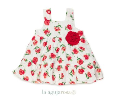 VESTIDO 2 VOLANTES FLORES DE JULIANA 2