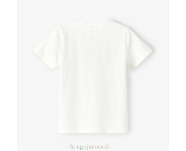 CAMISETA NIÑO DINO LETRAS DE BESTSELLER 2