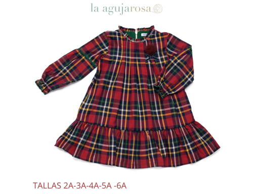 VESTIDO ENTERIZO CUADROS DE LA COLECCIÓN SECRETO DE JULIANA