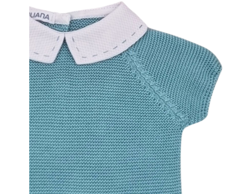 CONJUNTO PANTALÓN PUNTO LIN CUELLO PESPUNTE DE JULIANA