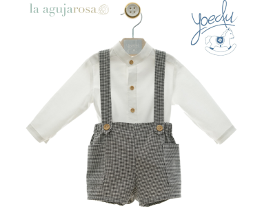 CONJUNTO PANTALÓN CORTO DE LA FAMILIA CARBONCILLO DE YOEDU