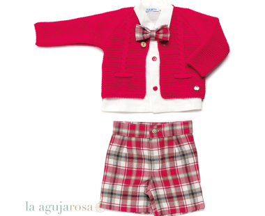 CONJUNTO CHAQUETA NIÑO PANTALÓN CUADROS DE LA COLECCIÓN... 2
