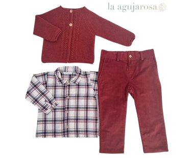 CONJUNTO DE PANTALÓN LARGO DE JULIANA